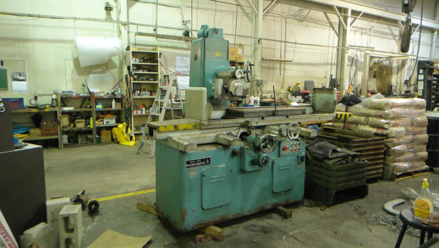 Tos Surface Grinder, Machine ID: 4165